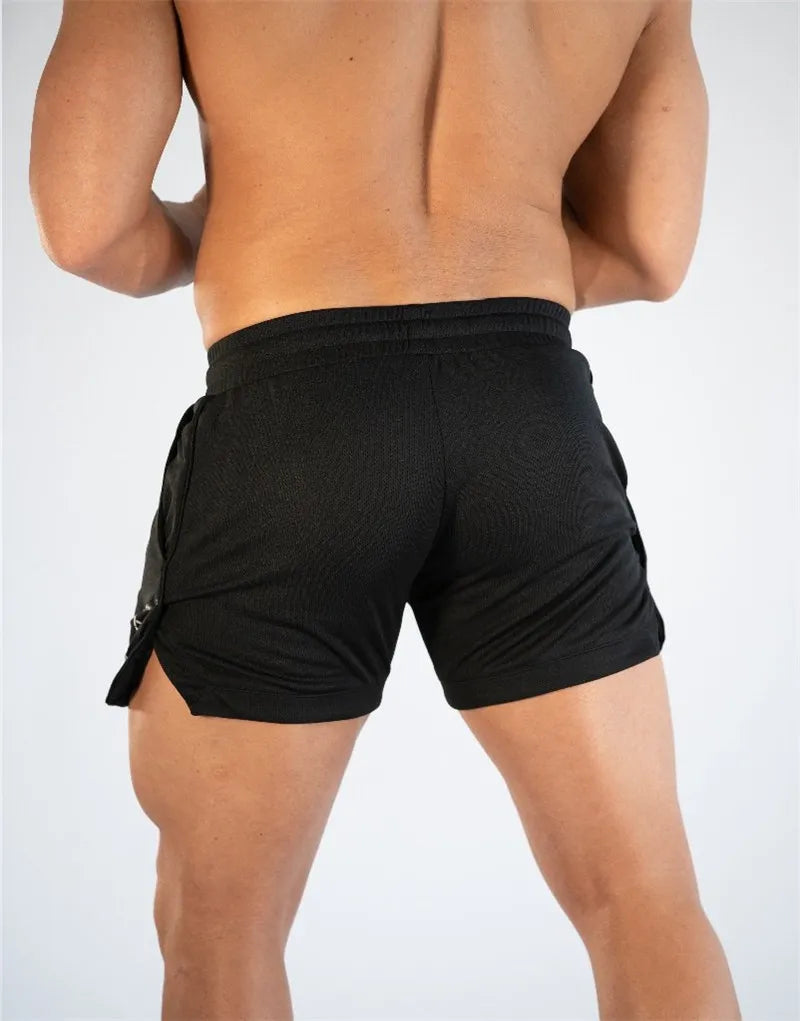 Men’s Quick-Dry Gym Training Shorts – Athletic Compression Workout Wear