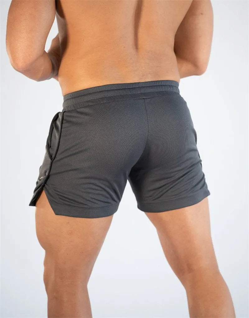 Men’s Quick-Dry Gym Training Shorts – Athletic Compression Workout Wear