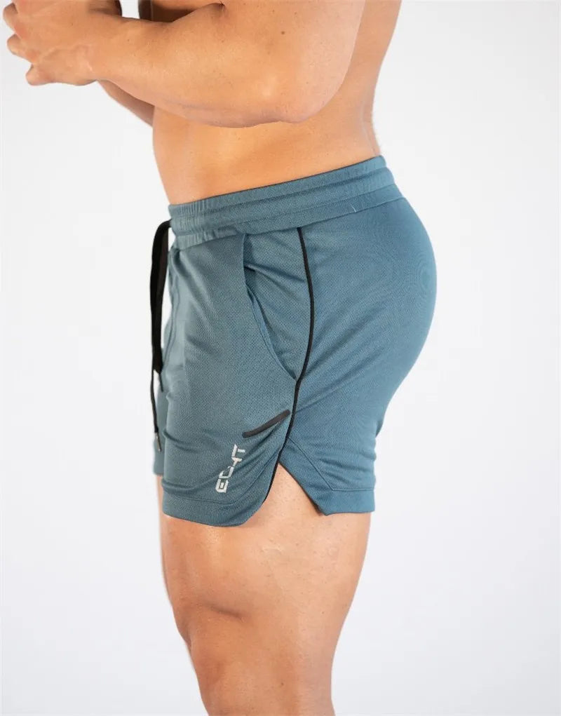 Men’s Quick-Dry Gym Training Shorts – Athletic Compression Workout Wear