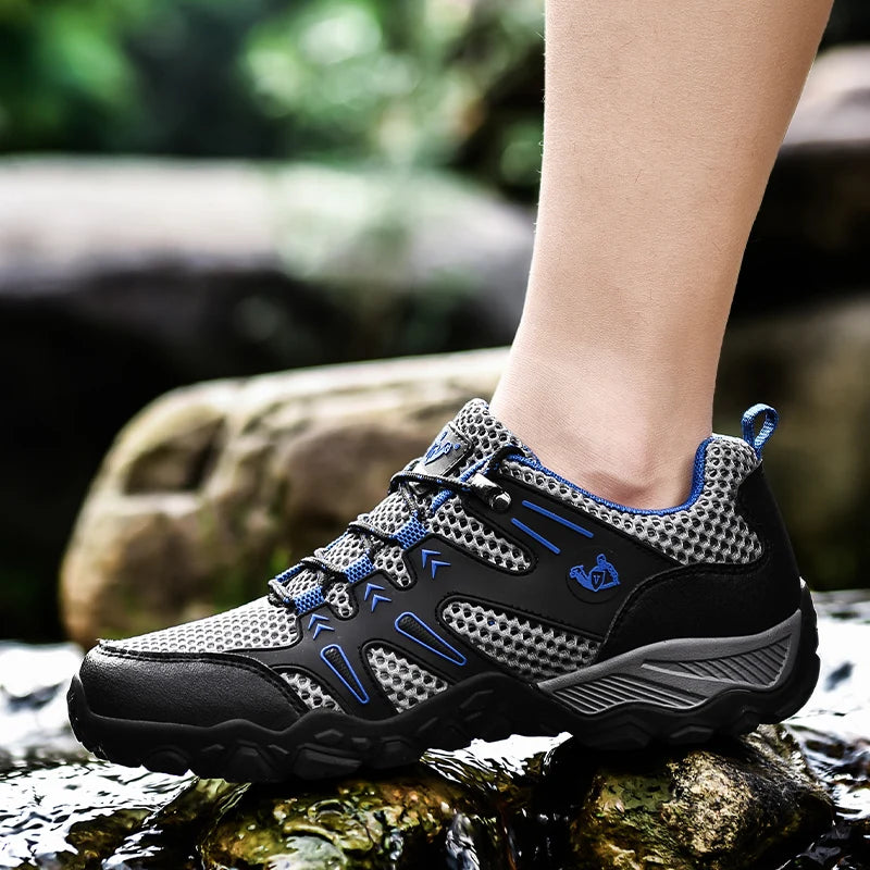 Plus-Size 47 Lightweight Mesh Outdoor Shoes