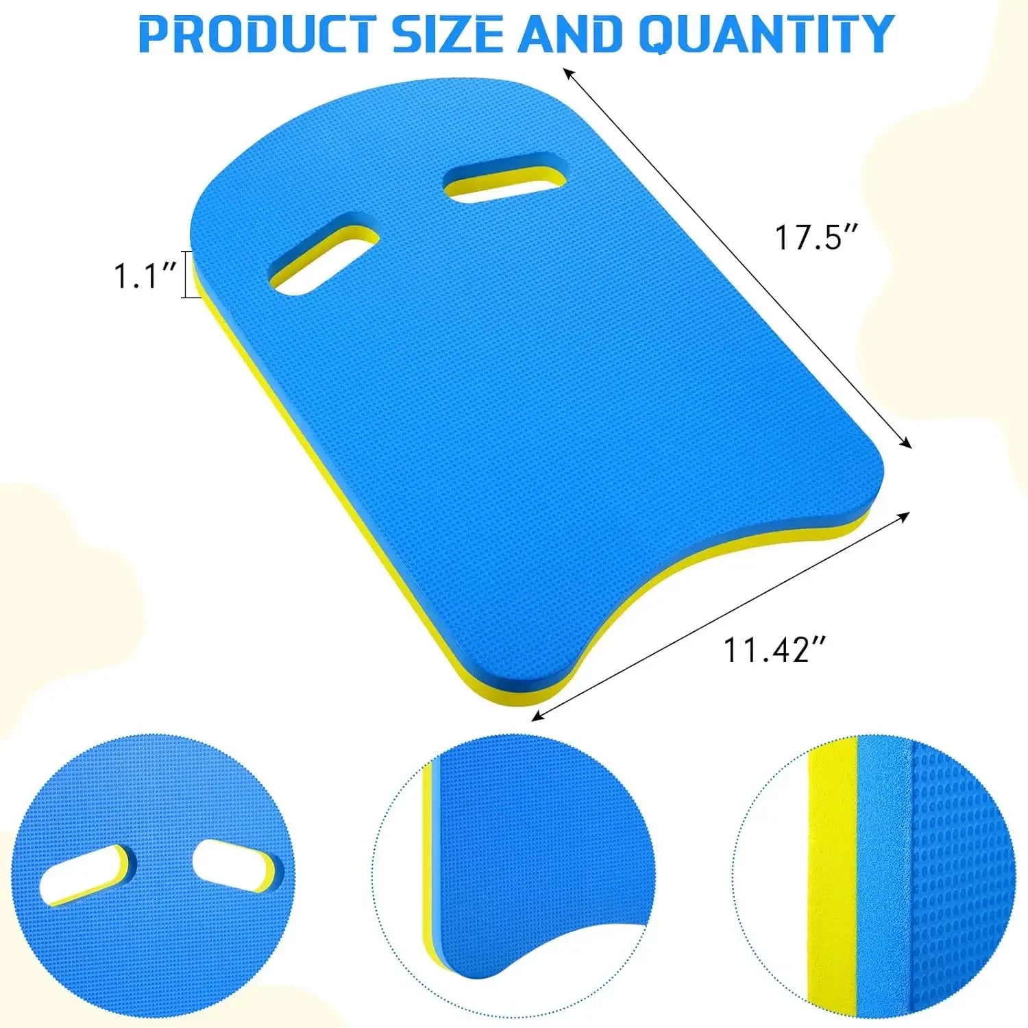 EVA Foam Swimming Kickboard – U-Shaped