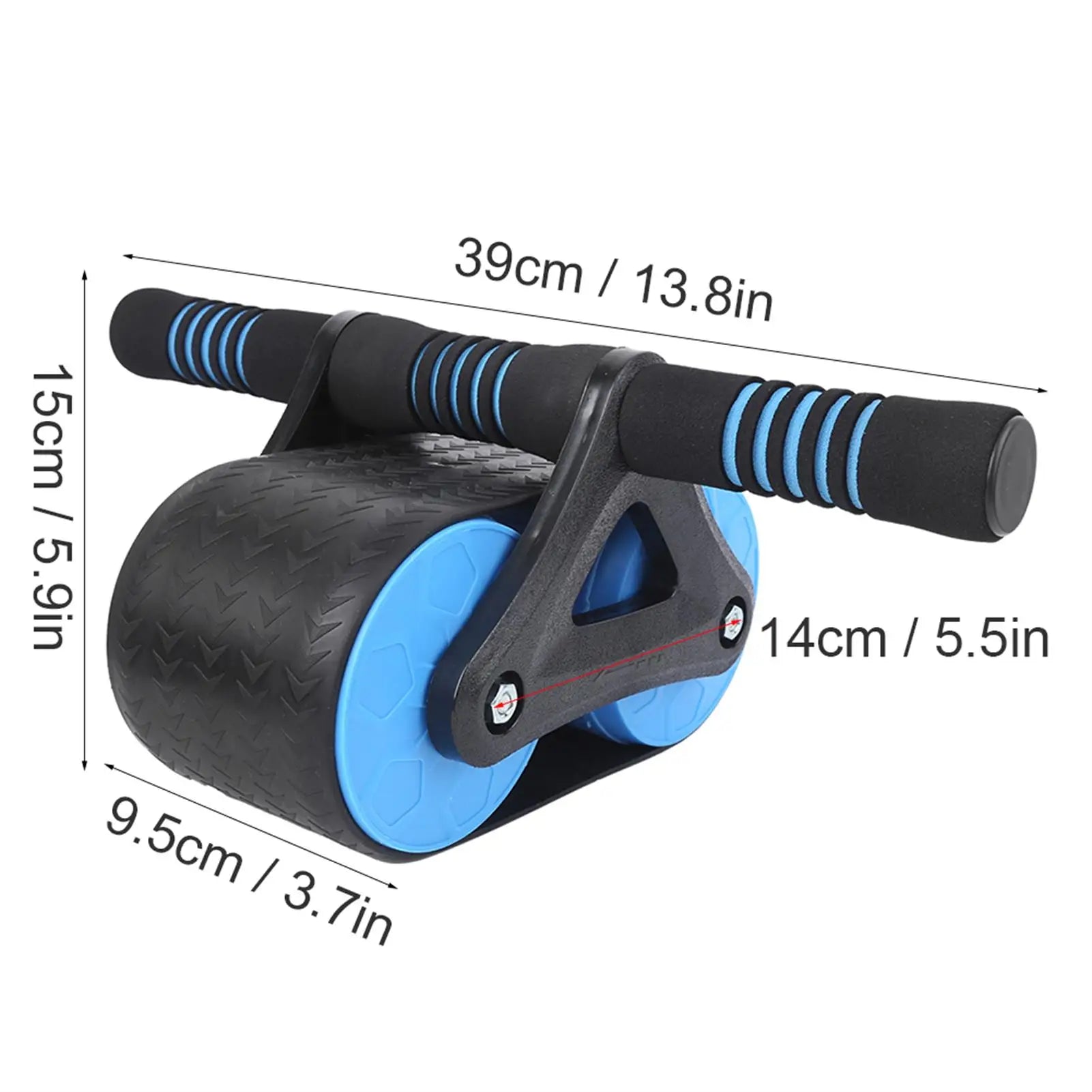 Springback Abdominal Roller Wheel – Blue