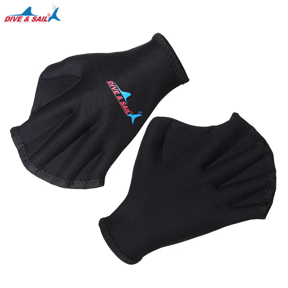 Webbed Diving & Swimming Gloves – 1–5 Pairs