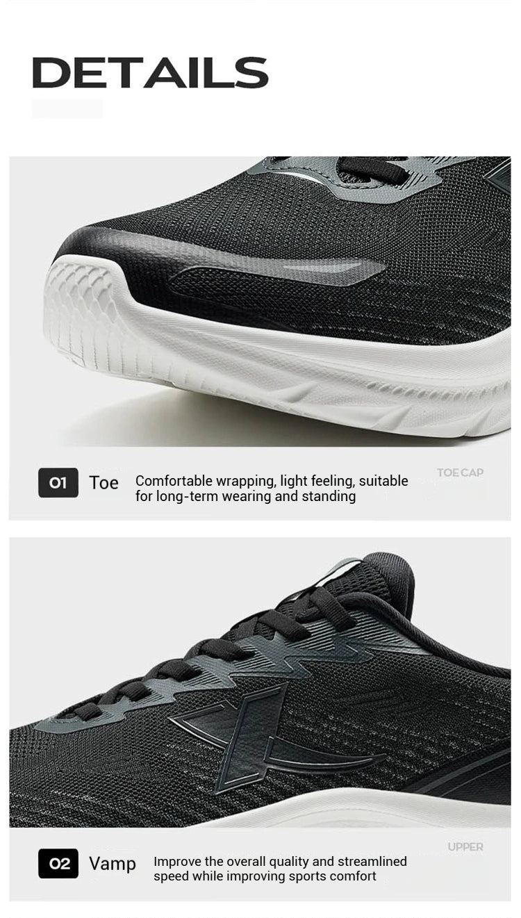 2025 Men’s Summer Running Shoes – Black