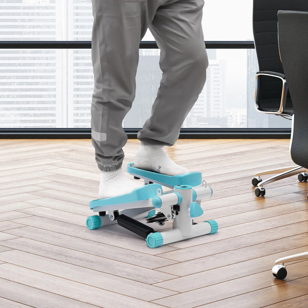 Portable Mini Stepper with Resistance Bands