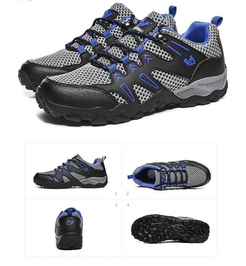 Plus-Size 47 Lightweight Mesh Outdoor Shoes