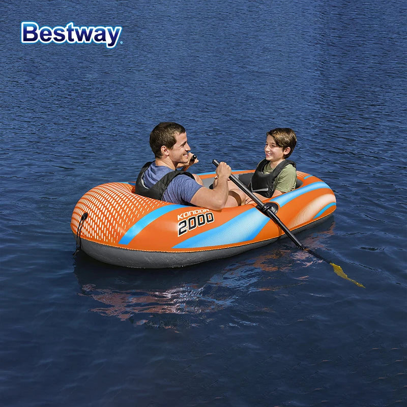 Bestway Heavy-Duty Inflatable Kayak – 1–3 Person
