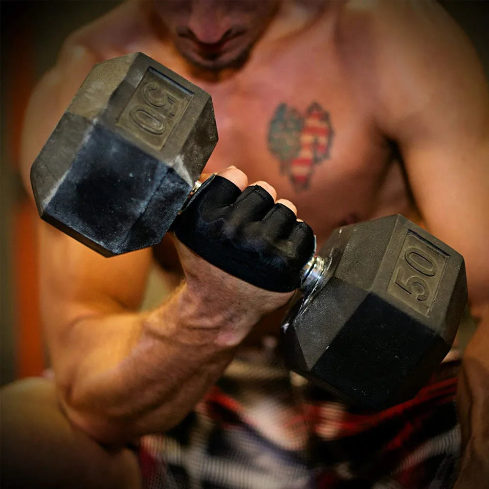 Half-Finger Anti-Slip Workout Gloves