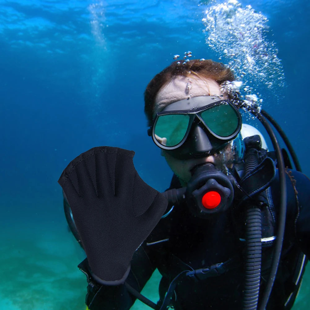 Webbed Diving & Swimming Gloves – 1–5 Pairs