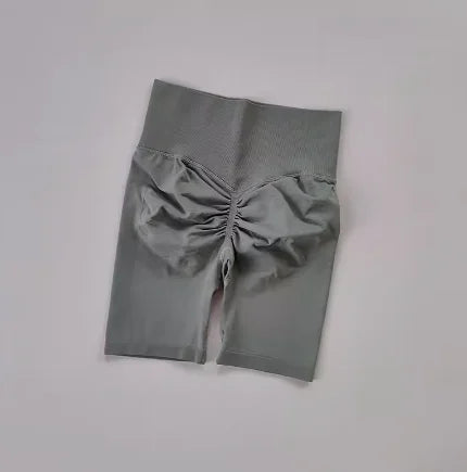 Women’s High Waist Yoga Shorts – Push Up & Quick Dry