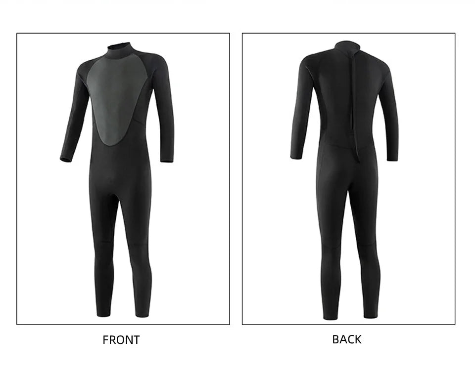3mm/2mm Neoprene Wetsuit – Full Body