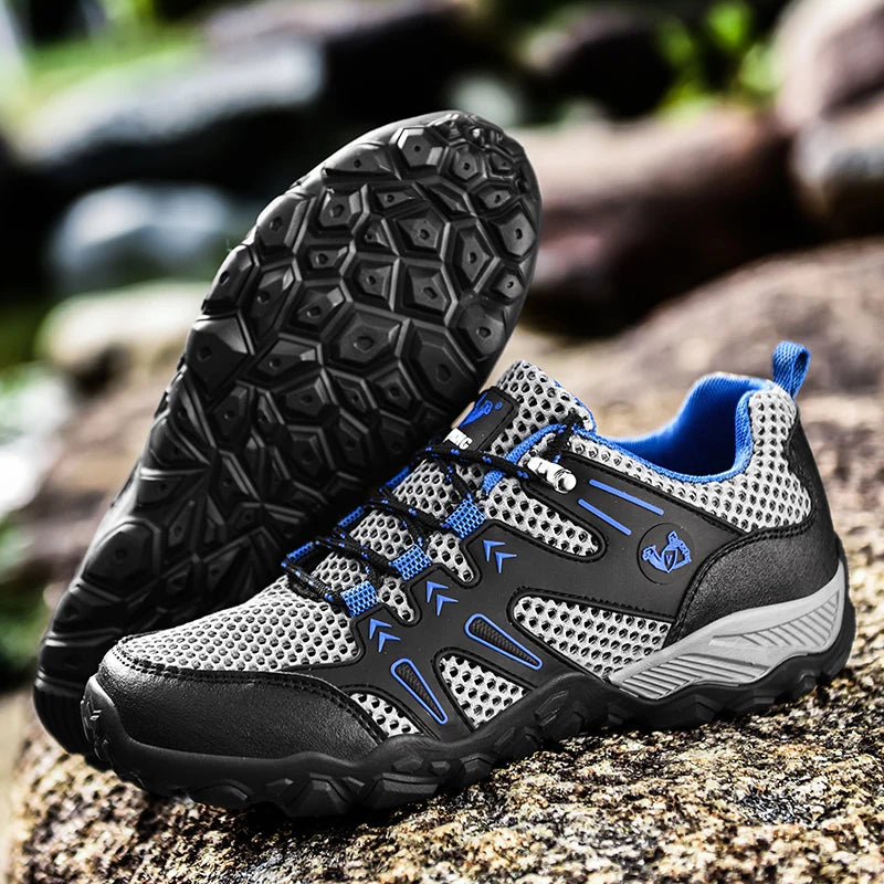Plus-Size 47 Lightweight Mesh Outdoor Shoes