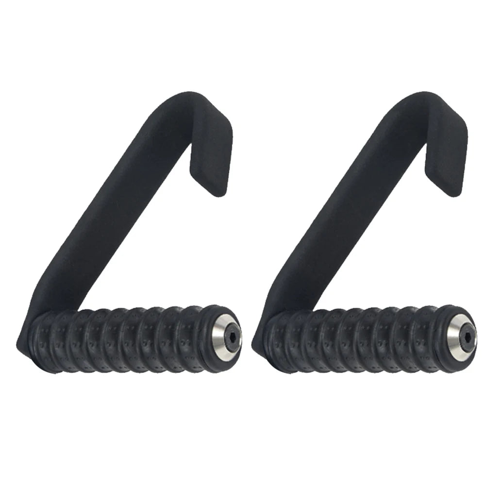 2-Pcs Ergonomic Pull-Up Bar Handles