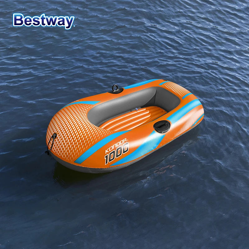 Bestway Heavy-Duty Inflatable Kayak – 1–3 Person