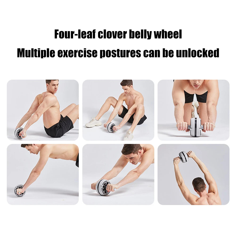 Portable Non-Slip Abdominal Roller Wheel