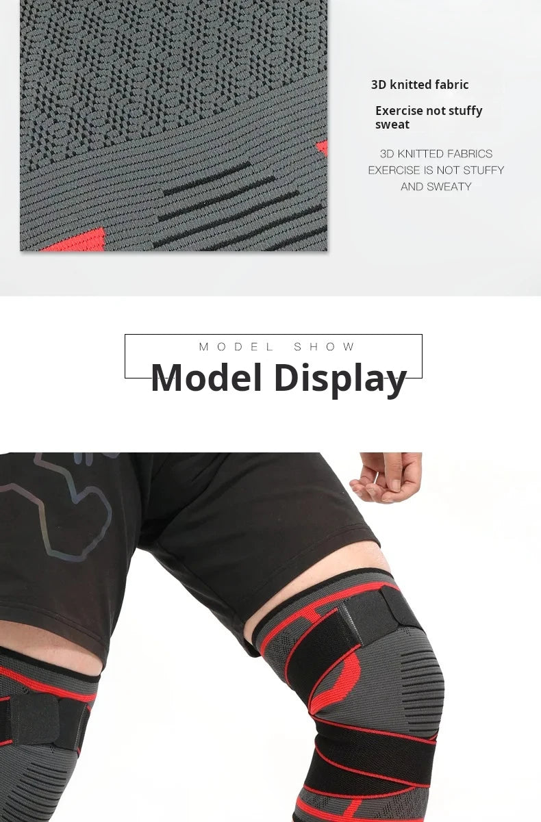 Compression Sport Knee Pad Brace – 1pc