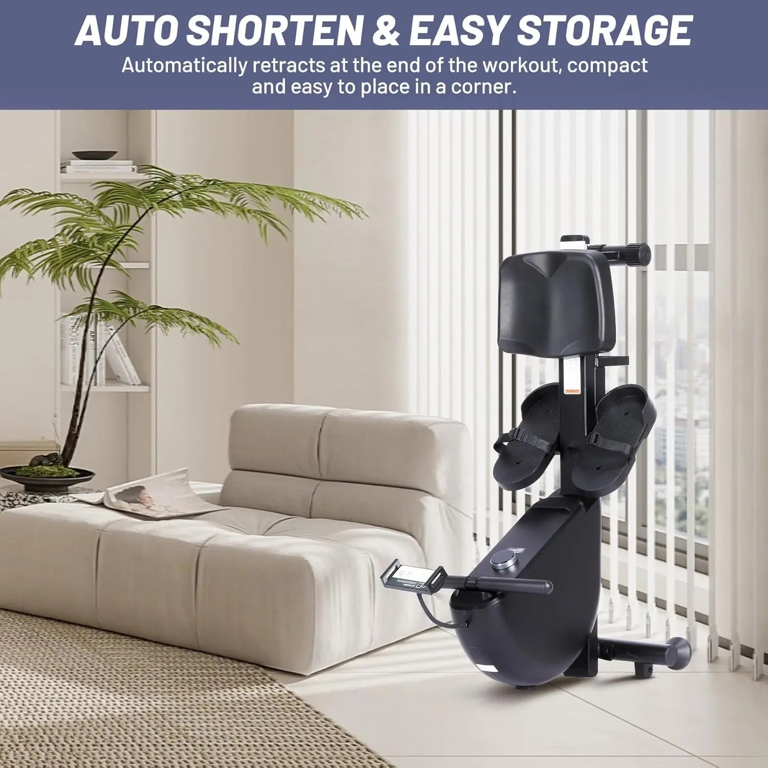 Magnetic & Water Rowing Machine for Home