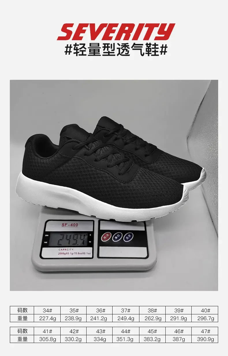 Unisex Breathable Summer Running Sneakers