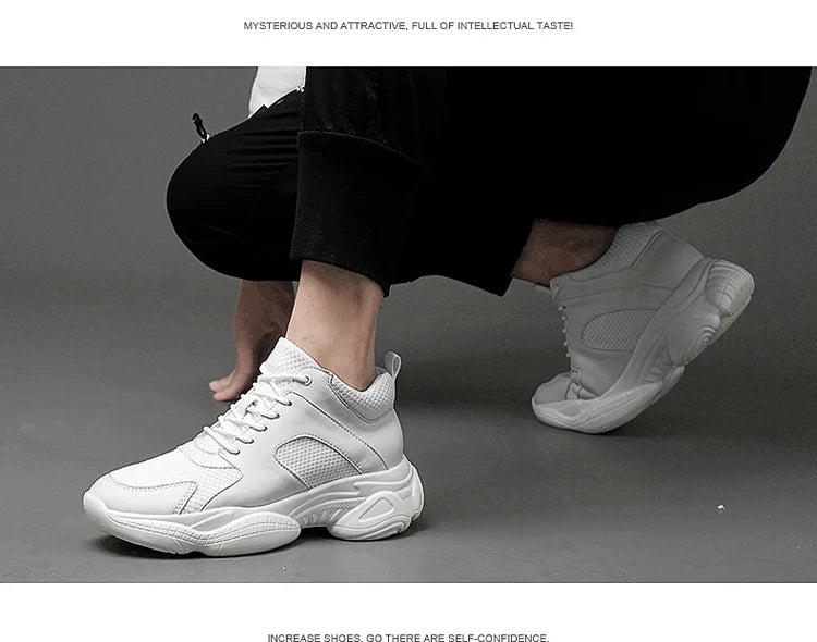Men’s Elevator Height-Increasing Sneakers
