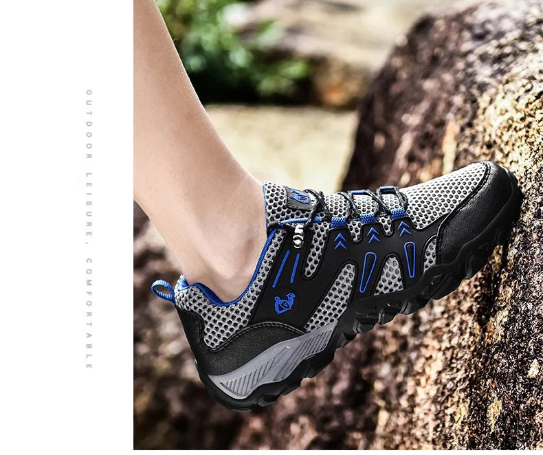 Plus-Size 47 Lightweight Mesh Outdoor Shoes