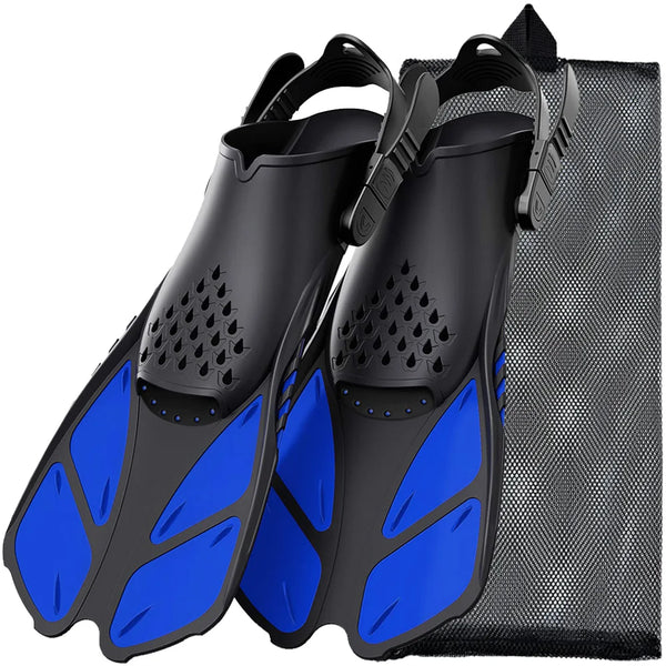 Adjustable Snorkel Fins & Swimming Flippers