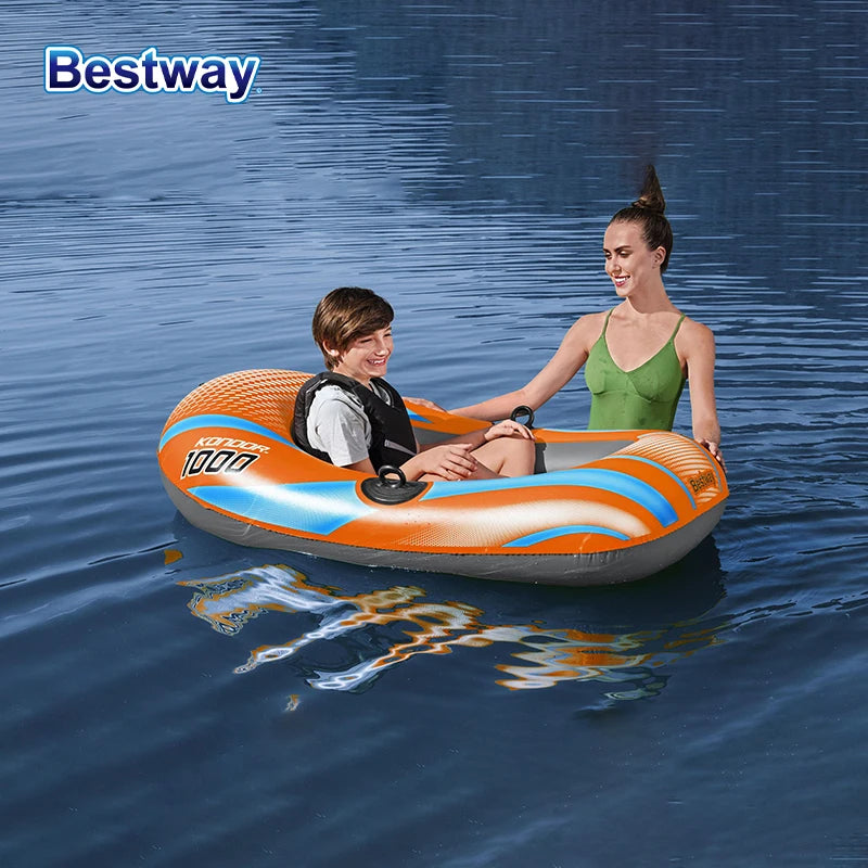 Bestway Heavy-Duty Inflatable Kayak – 1–3 Person