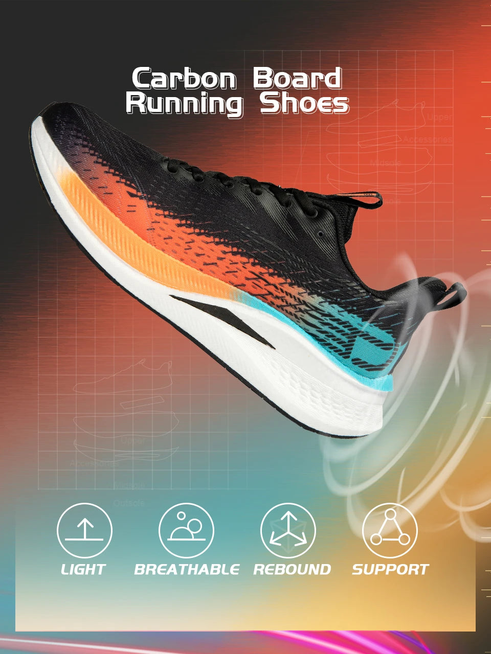 2025 Men’s Lightweight Running & Training Shoes