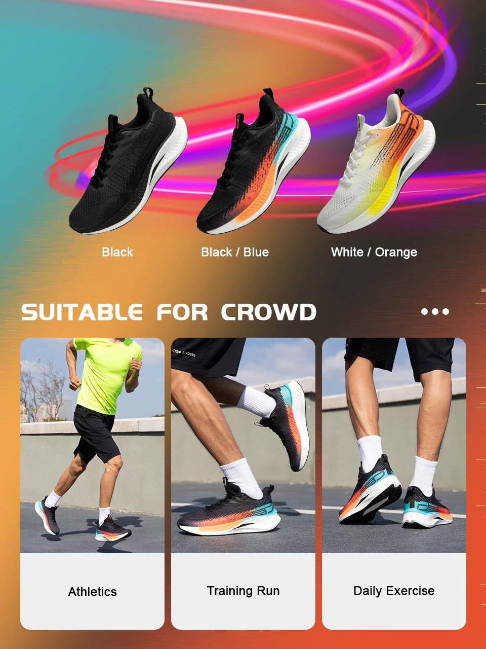 2025 Men’s Lightweight Running & Training Shoes