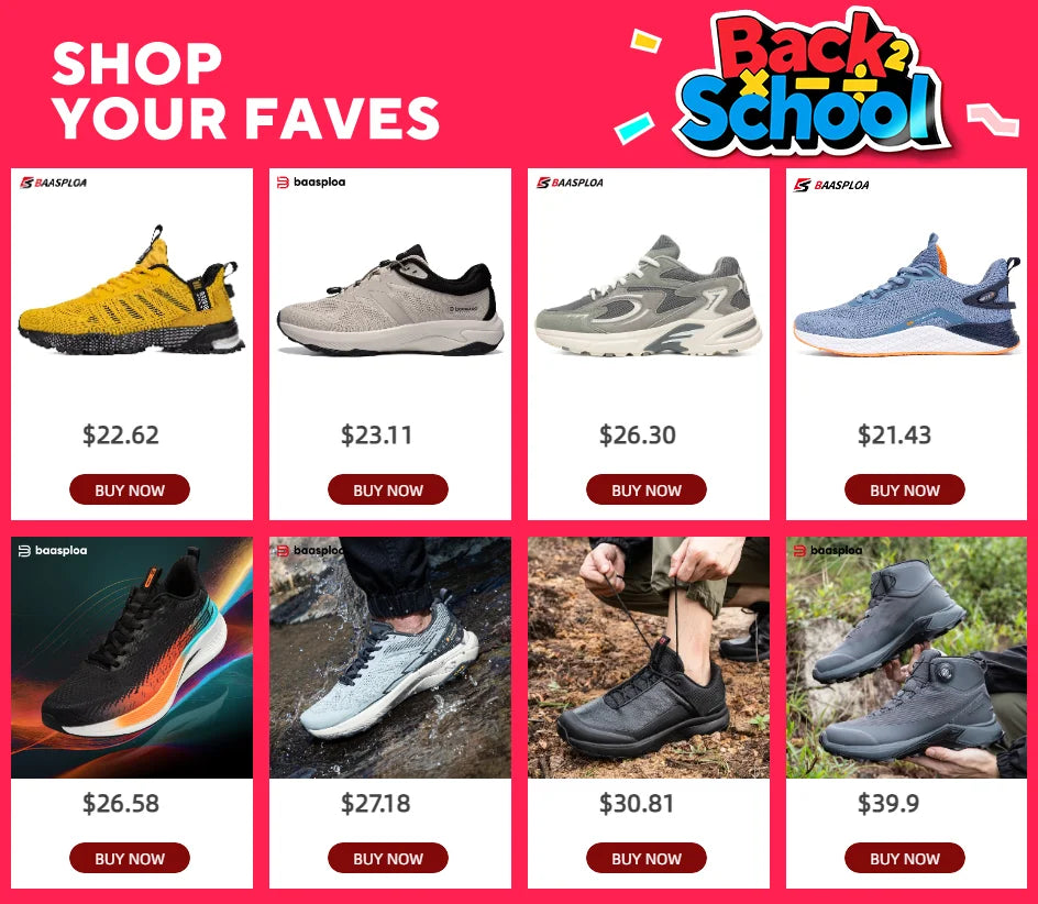 2025 Men’s Lightweight Running & Training Shoes