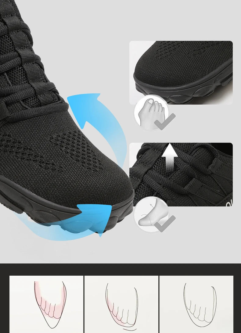 Plus-Size Outdoor Hiking & Casual Shoes