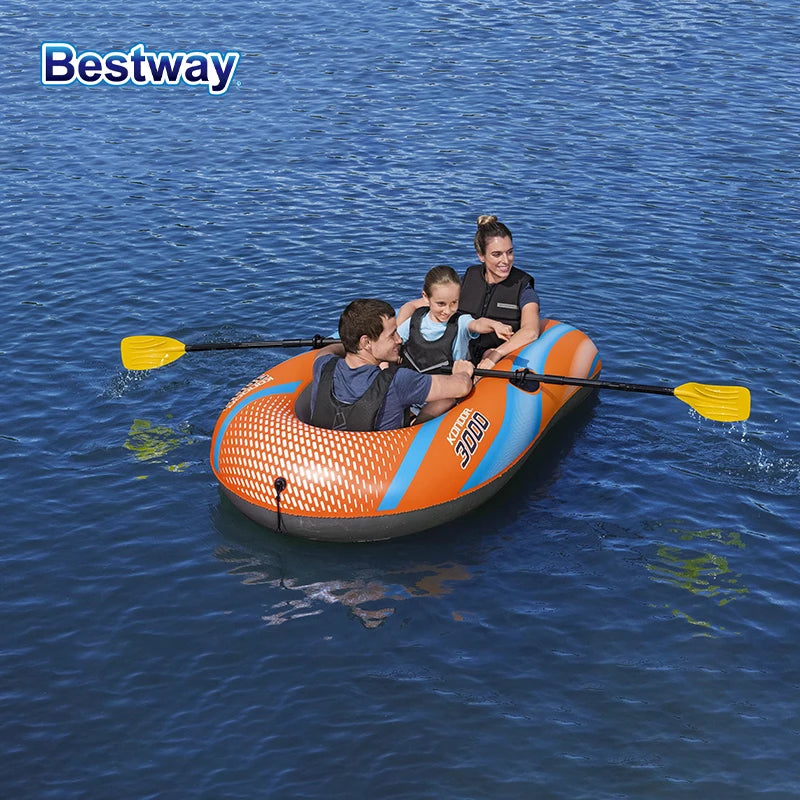 Bestway Heavy-Duty Inflatable Kayak – 1–3 Person