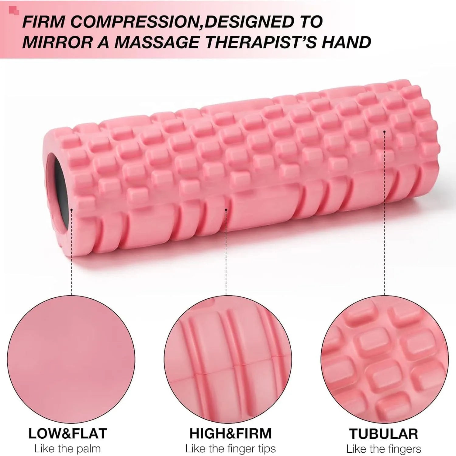 Foam Yoga & Massage Roller – 33/45cm