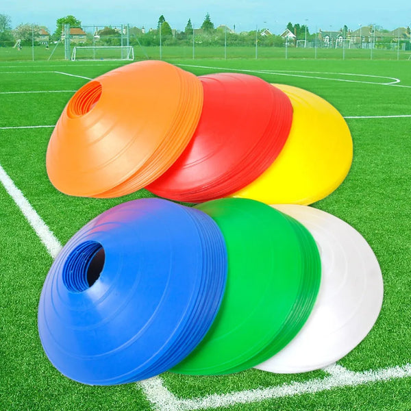 10Pcs Soccer Training Cones Set with Stand