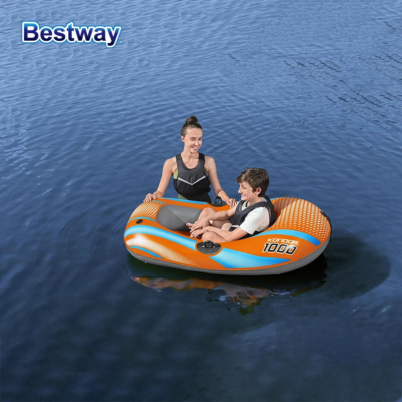 Bestway Heavy-Duty Inflatable Kayak – 1–3 Person
