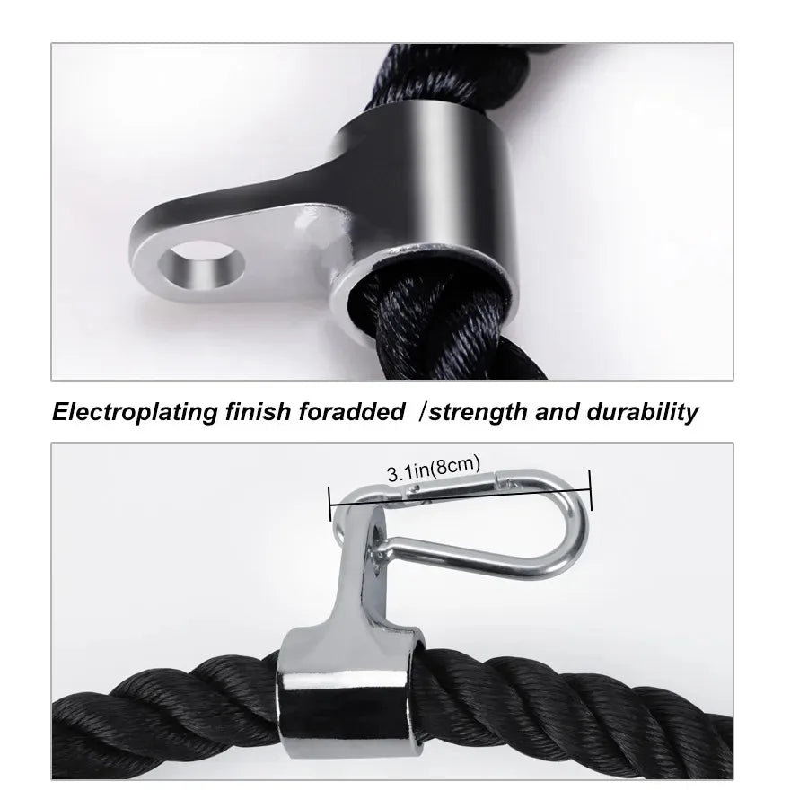 Triceps & Face Pull Rope Handles