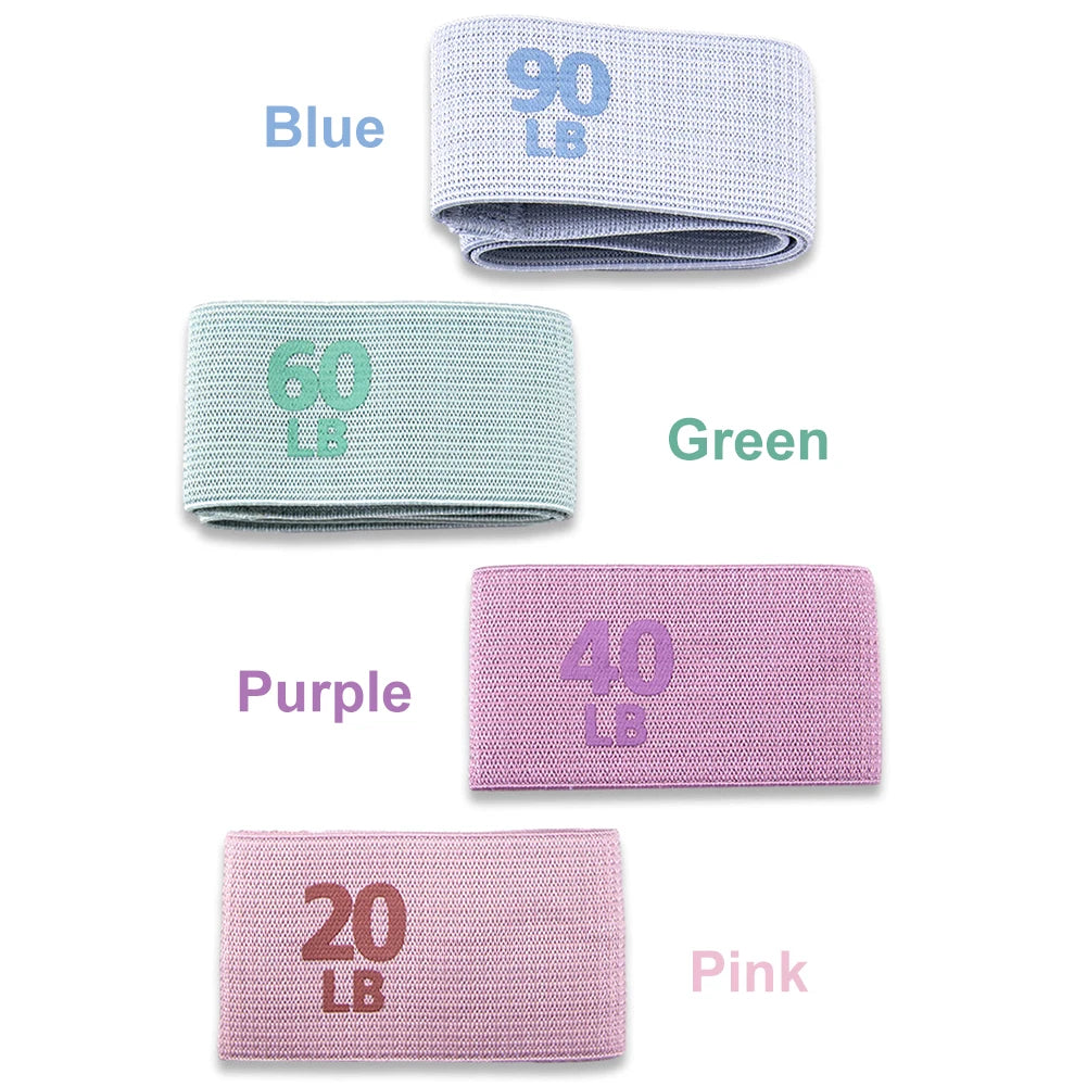 Hip & Thigh Resistance Bands – Anti-Slip