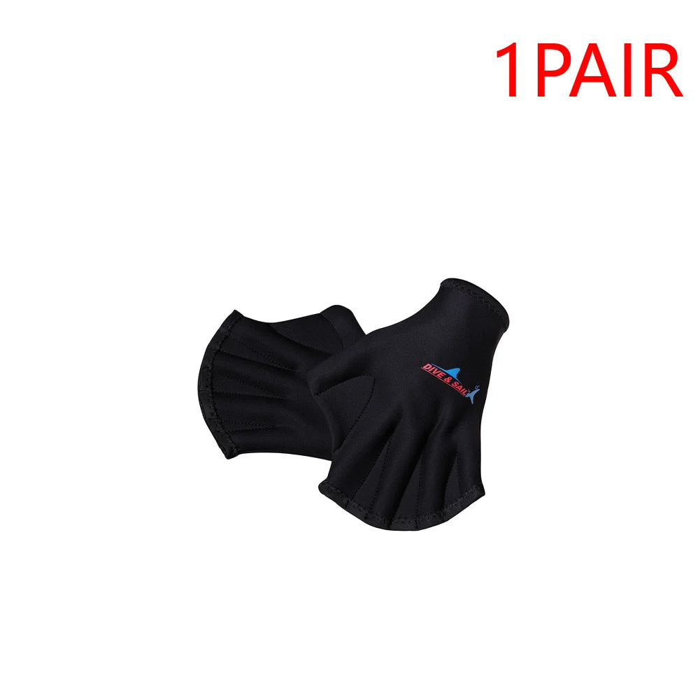 Webbed Diving & Swimming Gloves – 1–5 Pairs