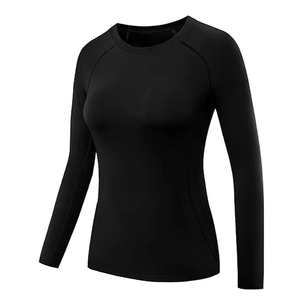 Women’s Long Sleeve Compression Workout Top