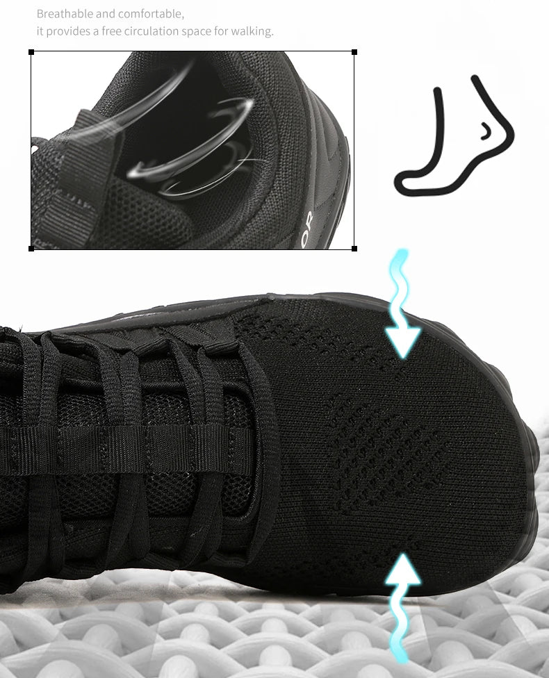 Plus-Size Outdoor Hiking & Casual Shoes