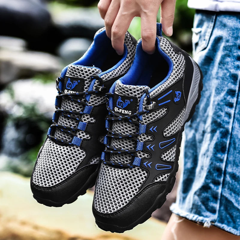 Plus-Size 47 Lightweight Mesh Outdoor Shoes