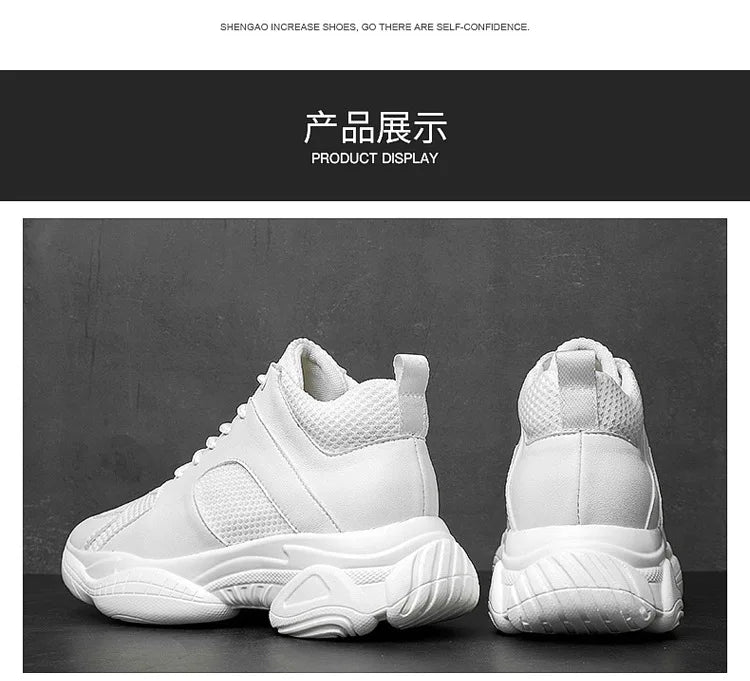 Men’s Elevator Height-Increasing Sneakers