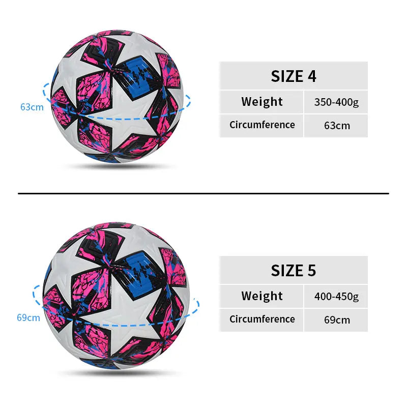 Professional Soccer Ball – Size 4 & 5