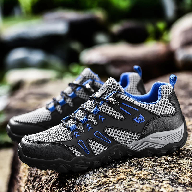 Plus-Size 47 Lightweight Mesh Outdoor Shoes