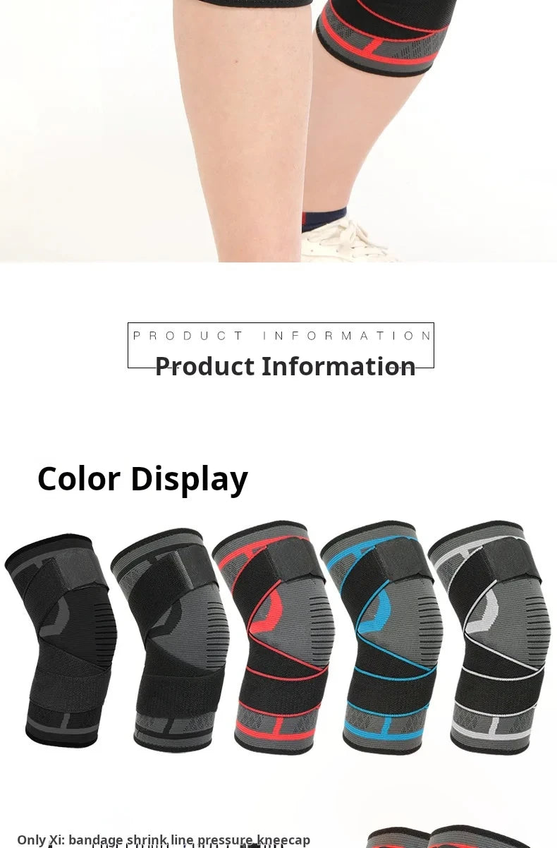 Compression Sport Knee Pad Brace – 1pc