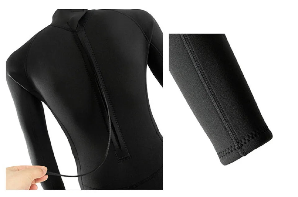 3mm/2mm Neoprene Wetsuit – Full Body