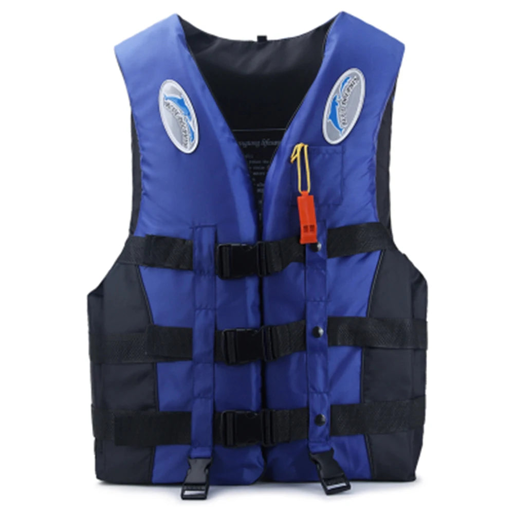 Adjustable Adult & Kids Life Jacket with Whistle