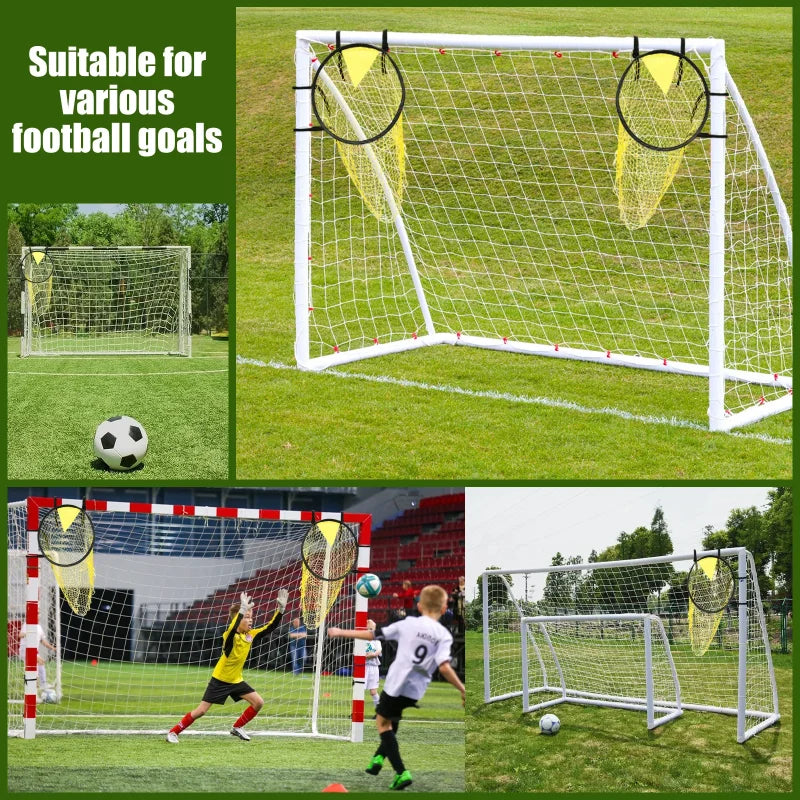 Foldable Football Training Target Net – 17x28in