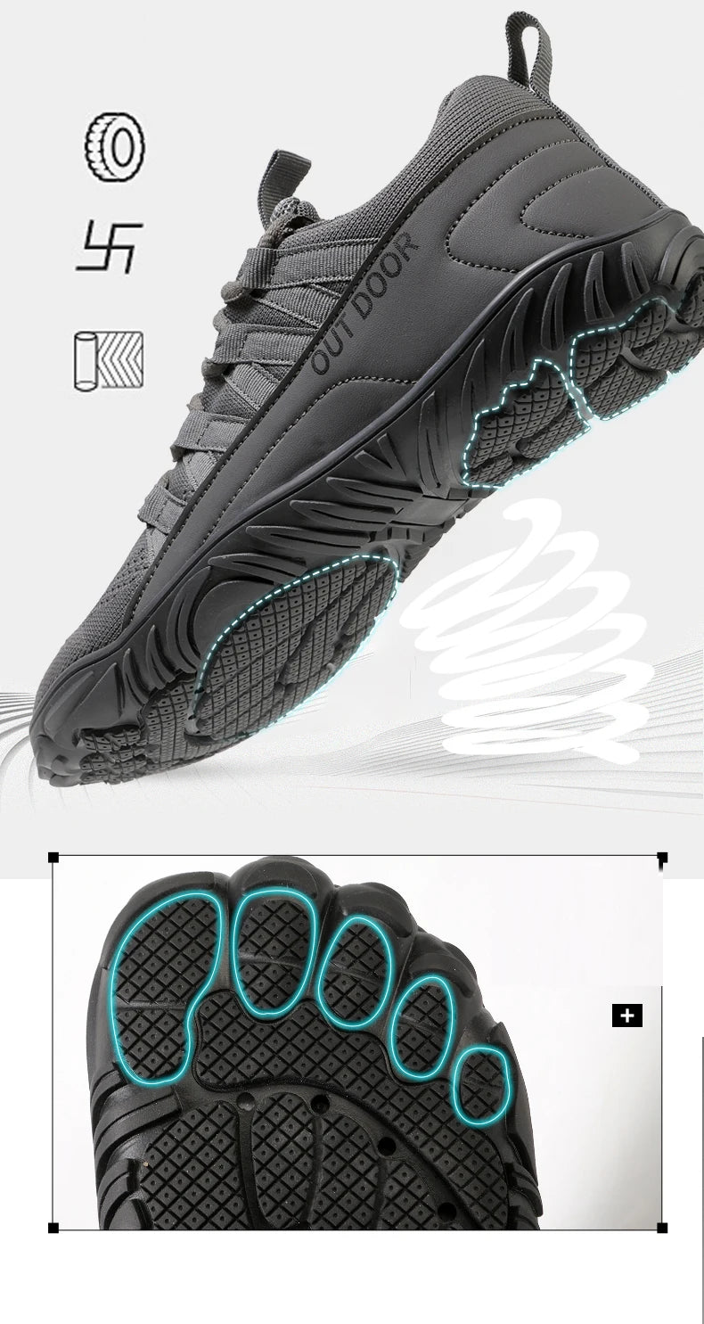 Plus-Size Outdoor Hiking & Casual Shoes