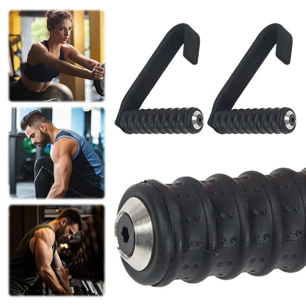 2-Pcs Ergonomic Pull-Up Bar Handles