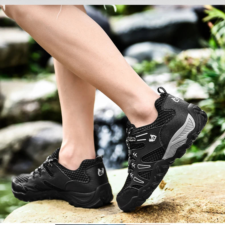 Plus-Size 47 Lightweight Mesh Outdoor Shoes